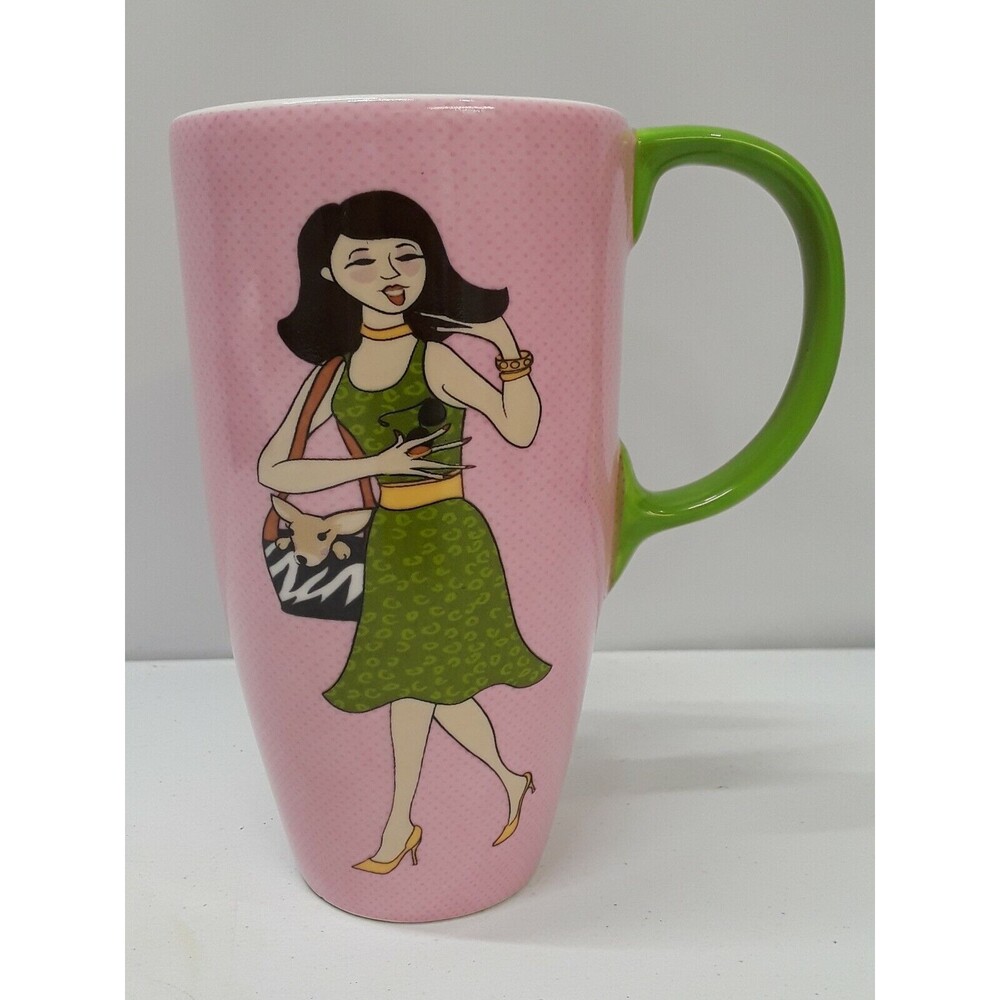 Cypress Home Tall Mug Woman Course we have Baggage but it's cute and Matches